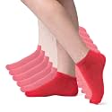 Kids Athletic Ankle Socks | No Show Viscose Bamboo Cushioned Socks for Kids