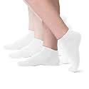 Kids Athletic Ankle Socks | No Show Viscose Bamboo Cushioned Socks for Kids