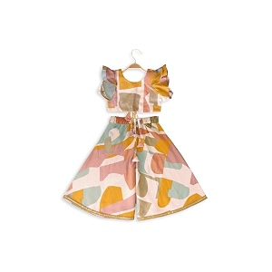 ANNECA Kids Baby Girls Multicolour Abstract Print