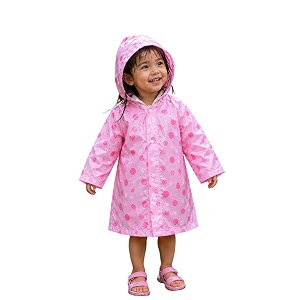 Kids Baby Girls and Boys Raincoat PVC