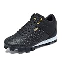 Kids Baseball Cleats for Boys and Girls, Lightweight Youth Softball Shoes