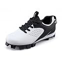 Kids Baseball Cleats for Boys and Girls, Lightweight Youth Softball Shoes