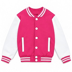 Kids Baseball Jackets Boys Girls Fit Varsity