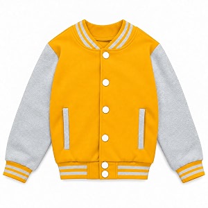 Kids Baseball Jackets Boys Girls Fit Varsity