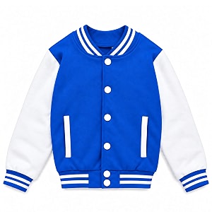 Kids Baseball Jackets Boys Girls Fit Varsity