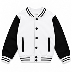 Kids Baseball Jackets Boys Girls Fit Varsity