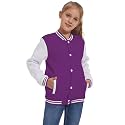 Kids Baseball Jackets Boys Girls Fit Varsity