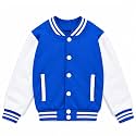 Kids Baseball Jackets Boys Girls Fit Varsity