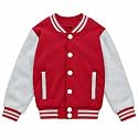 Kids Baseball Jackets Boys Girls Fit Varsity