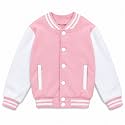 Kids Baseball Jackets Boys Girls Fit Varsity