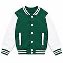 Kids Baseball Jackets Boys Girls Fit Varsity