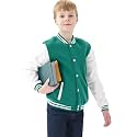 Kids Baseball Jackets Boys Girls Fit Varsity