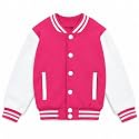 Kids Baseball Jackets Boys Girls Fit Varsity