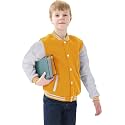 Kids Baseball Jackets Boys Girls Fit Varsity