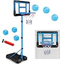 Kids Basketball Hoop, Adjustable Height Toddler Basketball Hoop Indoor Toys