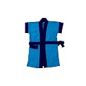 Kids Bath Gown Bathrobe Bath Towel Bathing Accessories for Baby boy 2-3 Year Color Blue" )