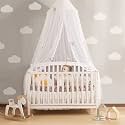 LOAOL Kids Bed Canopy with Lace Hanging Canopy Net for Baby Crib Nook Castle Game Tent Nursery Play Room Decor (Butterfly)