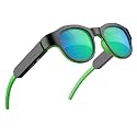 Kids Bluetooth Speaker Sunglasses, Polarized UV400（Green）