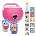 Kids Book Pink Projector - 8 Disney Princess Stories &amp; Owl with 5 Classic Fairytales and 5 Songs Ages 3+