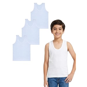 KIDS Boys Regular fit Vest 100 Cotton