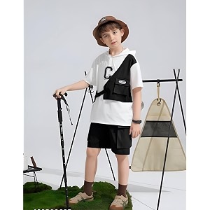 Kids Boys 3-Piece Outfit Set Half