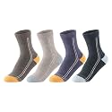 Kids Boys Girls Cotton Athletic Crew Socks