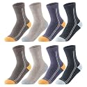 Kids Boys Girls Cotton Athletic Crew Socks