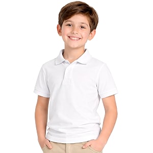 Kids Boys Polo T-Shirt Half Sleeves