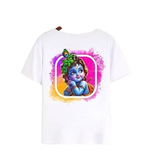 Kids Boys Printed Round Neck Stylish Polyester