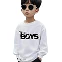 Kids Boys Printed Round Neck Stylish Polyester