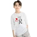 Kids Boys Printed Round Neck Stylish Polyester