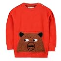Kids Boys Round Neck Full Pullover Sweater
