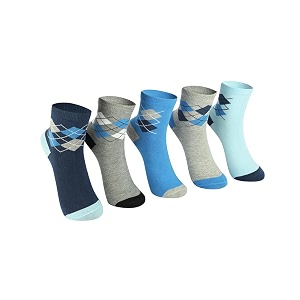 kids boys socks - printed cotton kids socks  soft amp comfortable sock for boys  durable boy sock for everyday wear- pack of 5