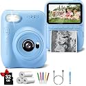 Kids Camera Instant Print, 3.0"" HD 32MP 1080P Toddler Digital Camera