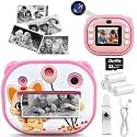 Kids Camera Instant Print,Instant Camera with Silicone Cover