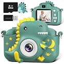 GREENKINDER Kids Camera, Toddler Camera for Boys Girls, Toys Gifts for Christmas Birthday Boys Girls Kids 3-9 Year Old Digital Video Camera with 32GB TF Card