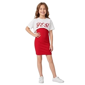 Kids Cami Bodycon Dress Short Dress