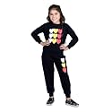 Kids Cartoon Print Sweatshirt and Joggers Set