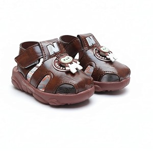 kids chu-chu sound musical first walking cozy sandals for baby boys and baby girls age 9-22 months