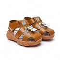 Kids Chu-Chu Sound Musical First Walking Cozy Sandals for Baby Boys and Baby Girls Age 9-22 Months