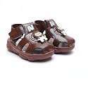 Kids Chu-Chu Sound Musical First Walking Cozy Sandals for Baby Boys and Baby Girls Age 9-22 Months