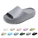 Kids Cloud Slides Slippers For Girls Boys,Pillow House Slippers Non-Slip Super Soft Quick Drying Shower Cushioned Slides Bathroom Thick Sole Sandals Indoor Outdoor Slippers