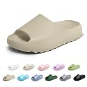 Kids Cloud Slides Slippers For Girls Boys,Pillow House Slippers Non-Slip Super Soft Quick Drying Shower Cushioned Slides Bathroom Thick Sole Sandals Indoor Outdoor Slippers