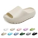Kids Cloud Slides Slippers For Girls Boys,Pillow House Slippers Non-Slip Super Soft Quick Drying Shower Cushioned Slides Bathroom Thick Sole Sandals Indoor Outdoor Slippers