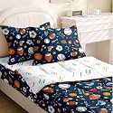 Kids Comforter SetZipper Bedding Twin for BoysFootball