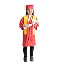Kids Convocation Dress Graduation Gown and Cap