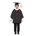Kids Convocation Dress Graduation Gown and Cap