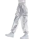 Kids Cotton Jogger Cargo Pants for Boy’s Girls’ Loose Street Hip Hop Dance