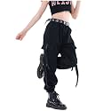 Kids Cotton Jogger Cargo Pants for Boy’s Girls’ Loose Street Hip Hop Dance