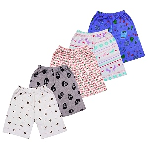 Kids Cotton Shorts Printed Casual Short for